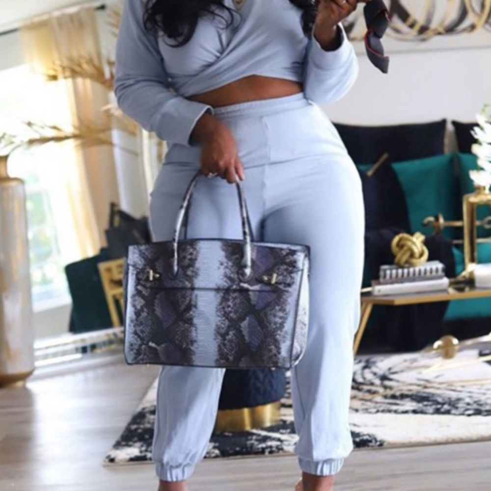 Grey Wrap Set